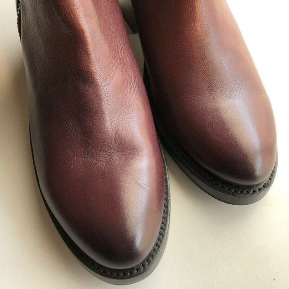 NEW Frye Womens Demi ankle boots in Wine Merlot - Picture 3 of 11